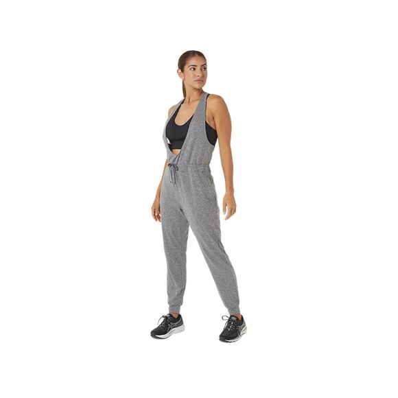 Asics WOMEN'S THE NEW STRONG JUMPSUIT Gray Size S NWT - Picture 3 of 6